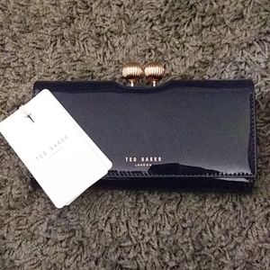 Ted baker pattent leather wallet
